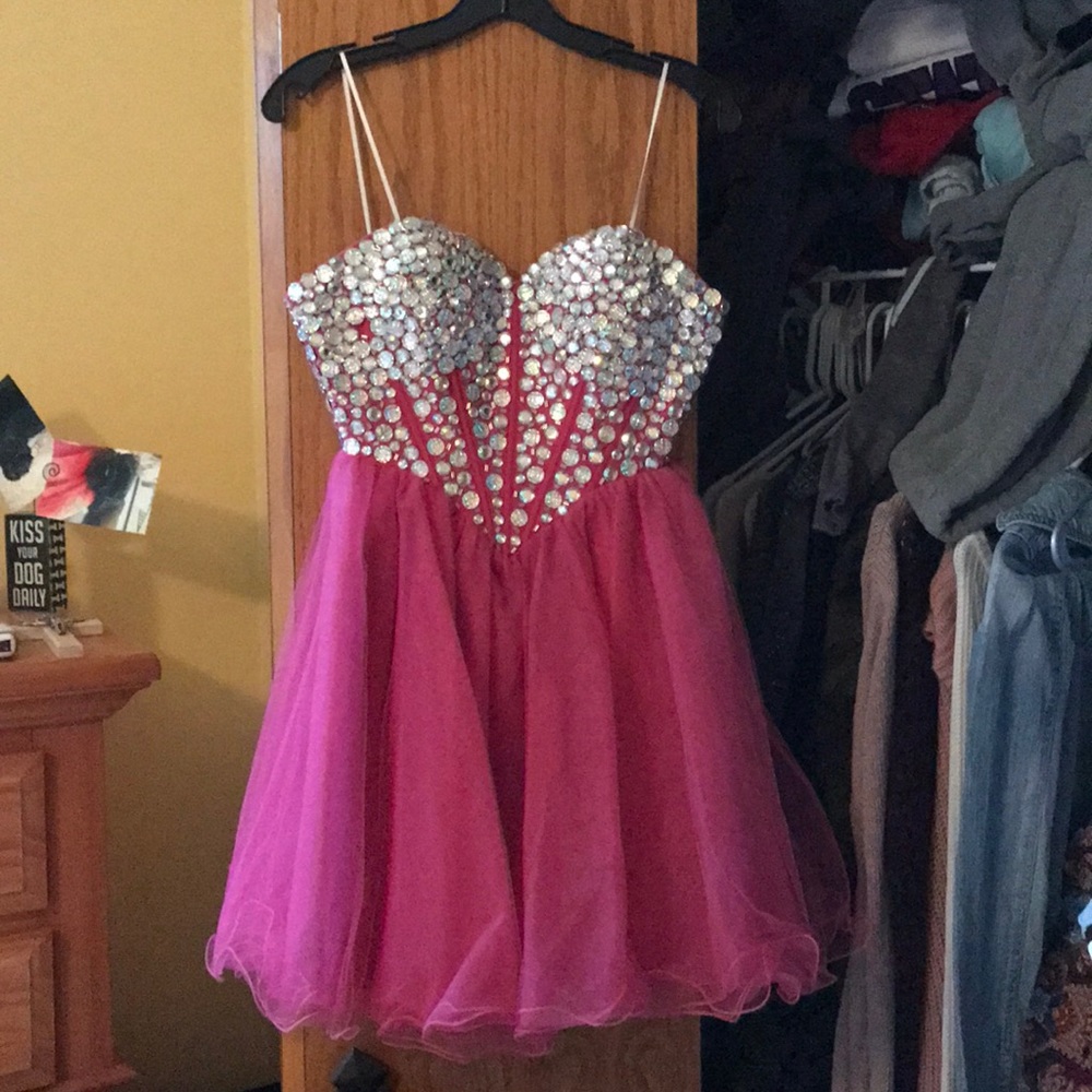 Pink Narianna Homecoming dress/ Event dress